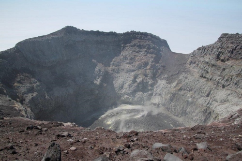 Кратер вулкана Сарычева