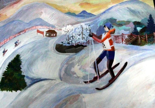 7. Алиса Лежнева, Лыжник, 10 лет 