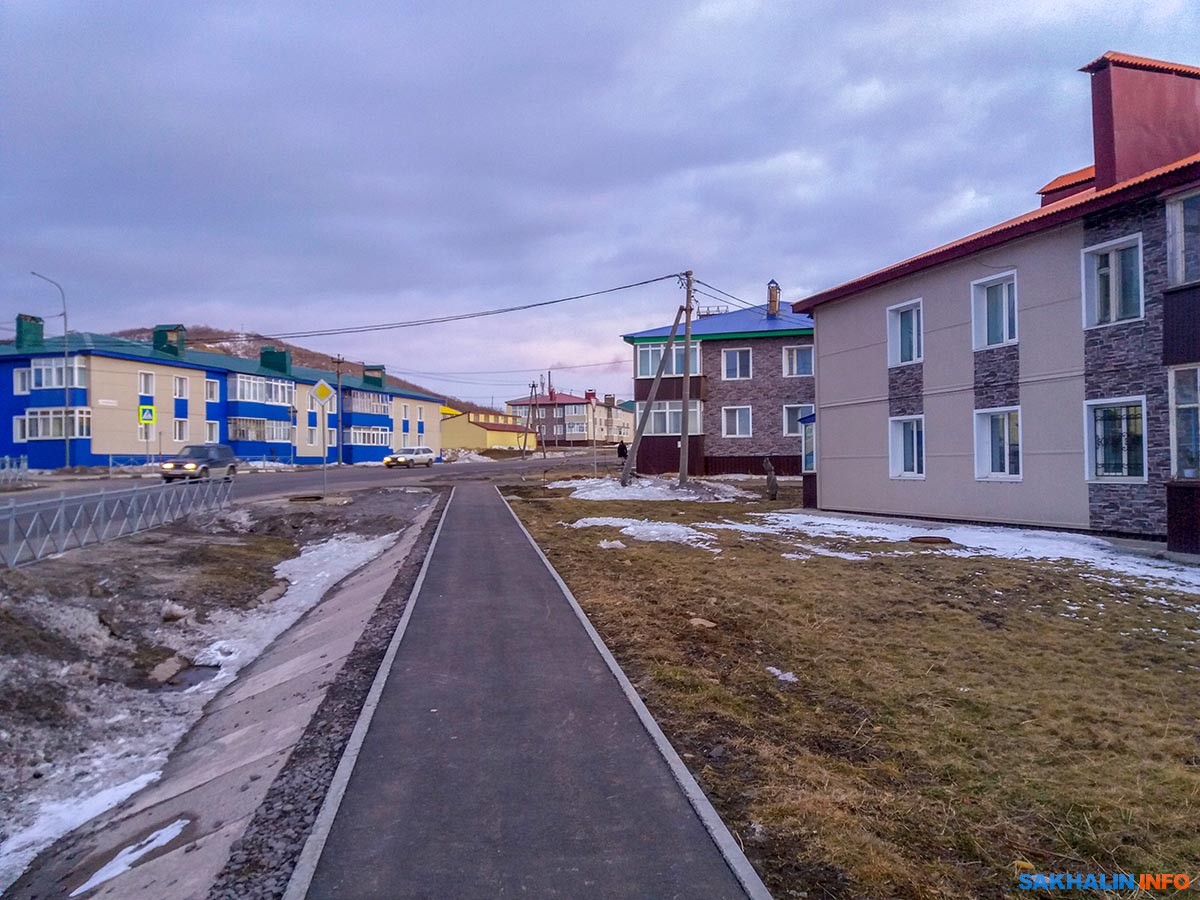 Поселок горный итуруп