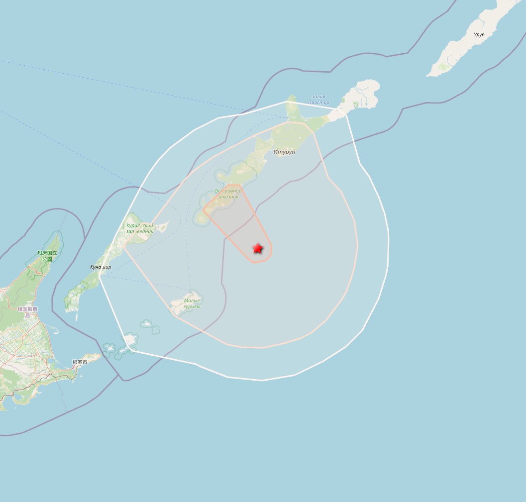 землетрясение на курильских островах