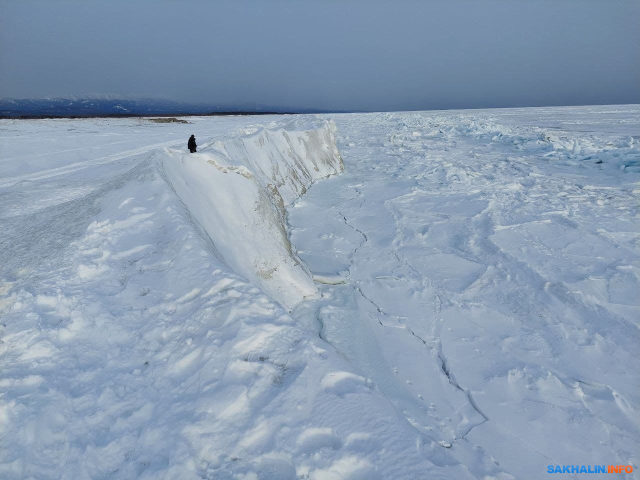 охотское море зимой