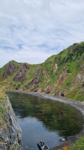 Отдых на мысе Мраморном. Фото Дарьи Сбоевой, ИА Сах.ком