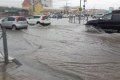 В Южно-Сахалинске ливень затопил дороги