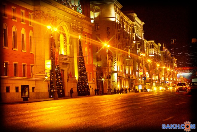 огни большого города
