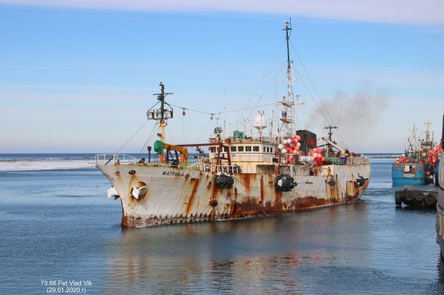 МАТРИЦА.   (Бывший  MIYAGI MARU,  MATRIX.    IMO 8810451,  MMSI  273447860,  CS  UAQZ).  Порт  Невельск.
Фотограф: 7388PetVladVik

Просмотров: 4812
Комментариев: 1
