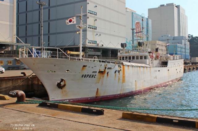 ФОРКИС.  (Бывший  FUKU  MARU No.17).   (IMO  9062178,   MMSI  273348470,  CS  UBUL3).  Порт Пусан.
Фотограф: 7388PetVladVik

Просмотров: 1256
Комментариев: 0