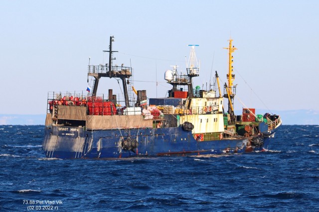 ОПЛОТ МИРА.  (Бывший КАПИТАН  АСАУЛЕНКО).   (IMO 8922981,  MMSI  273894000,  CS UADY).  Татарский пролив.
Фотограф: 7388PetVladVik

Просмотров: 1088
Комментариев: 0