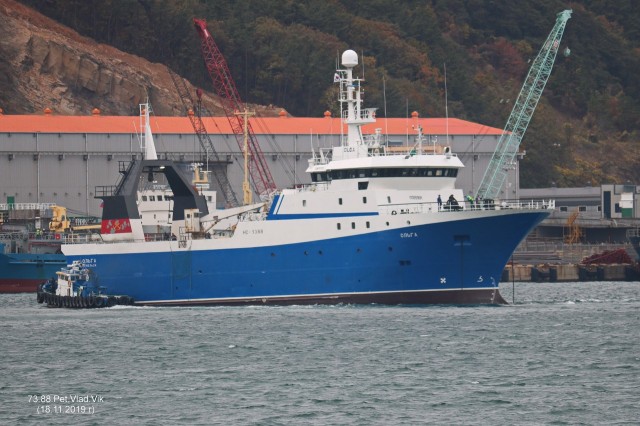 ОЛЬГА.   (Бывший:  SANTA PRINCESA,  ARCTIK  WARRIOR,  VAREGG,  DAGNY KRISTIN.     IMO  8709834,  MMSI  273437930,  CS  UBRR6).  Порт  Пусан.
Фотограф: 7388PetVladVik

Просмотров: 3120
Комментариев: 0