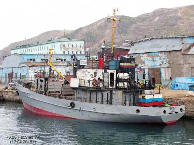ЦЕНТАВР.   (Бывший  ПТР-0082.   IMO 8836948,   CS  UHQO).   Порт Невельск.
Фотограф: 7388PetVladVik

Просмотров: 1236
Комментариев: 0