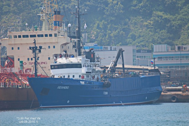 ДЕЖНЕВО.   (Бывший РАШКОВ,  IMO 8722123,  MMSI  273847500,  CS UCXF).  Порт Пусан.
Фотограф: 7388PetVladVik

Просмотров: 2932
Комментариев: 0