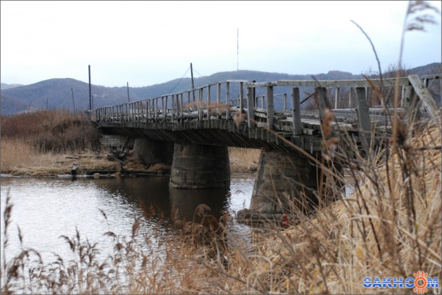 Японский ЖД мост