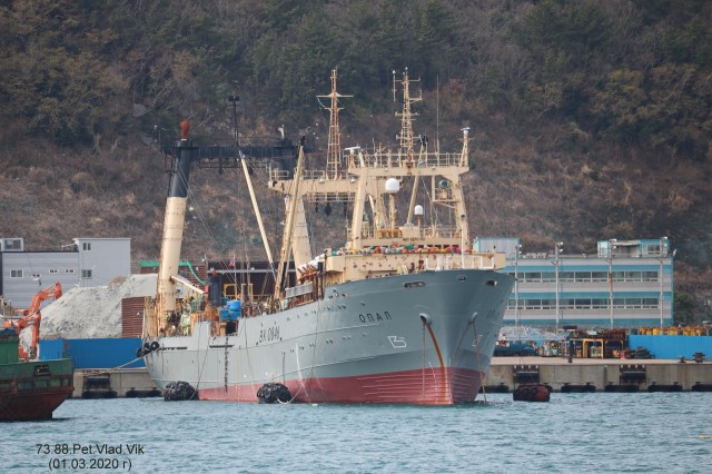 ОПАЛ.   (Бывший МЫС ЕКАТЕРИНЫ,   ЦИТРУС,  GOLDEN  GATE,  CHIYO MARU No.2,   IMO 8216796,  MMSI  273442400,  CS  UHCW).  Порт  Пусан.
Фотограф: 7388PetVladVik

Просмотров: 3060
Комментариев: 1