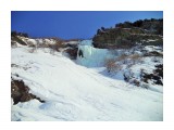 замерзший водопад(считая от мыса "Рогатый"3
Фотограф: Ольга Меркулова 